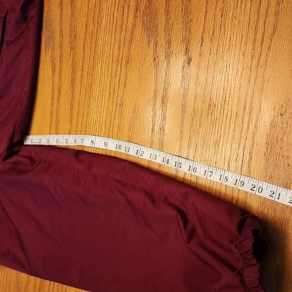 PGA Tour Red Jacket with Full-Zip and Fitted Cuffs - Picture 11 of 15